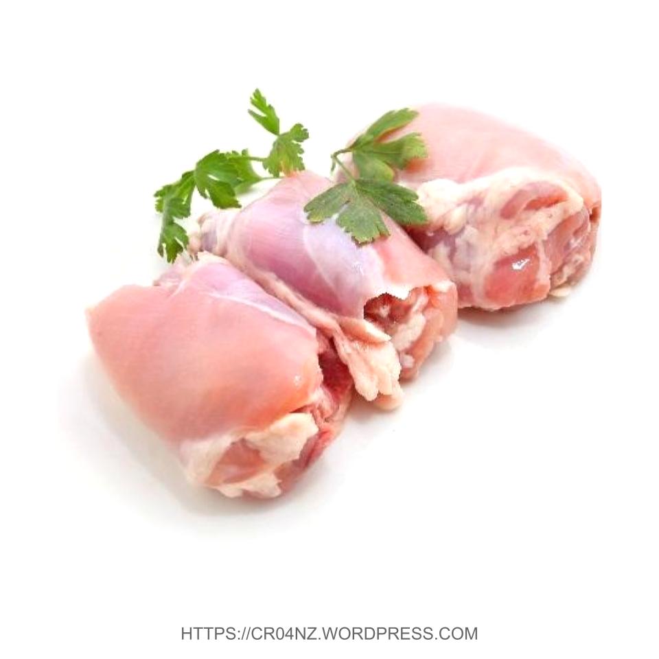 Fresh Chicken Thigh Meat, Boneless, Skin-off